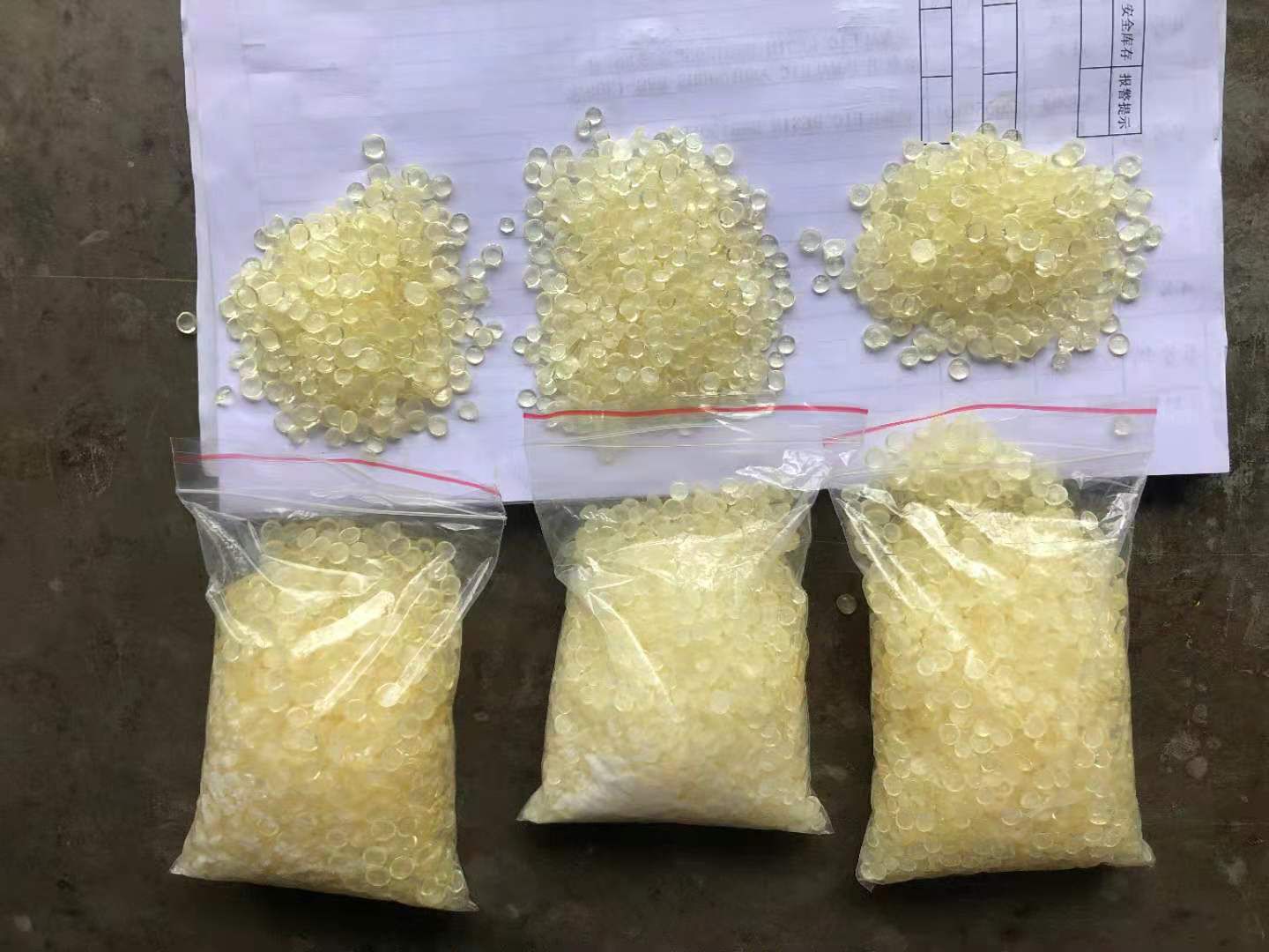 High Softening Point Rosin For Thermoplastic Road Poena
